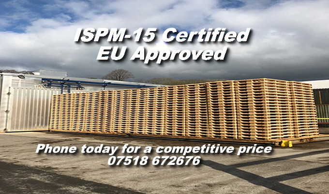 Kiln Dried Pallet Heat Treated to Ispm15